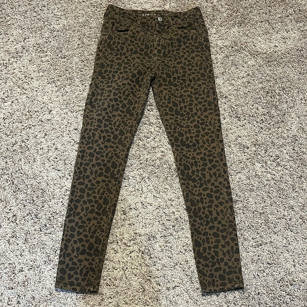 American Eagle Next Level Stretch Super Hi-Rise Jegging  Womens Jeans Size 4
